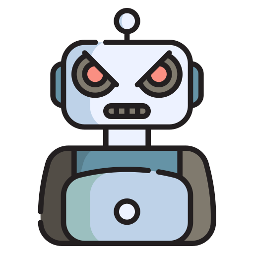 red de bots Generic Outline Color icono