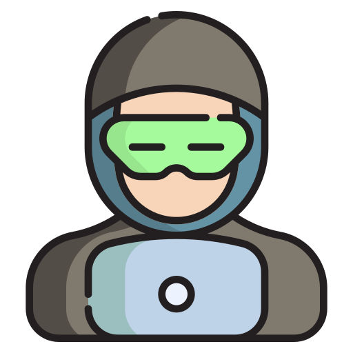 Hacker Generic Outline Color icon