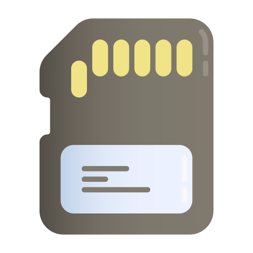 Sd card Generic Flat Gradient icon