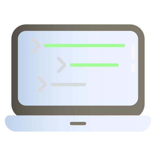 sql Generic Flat Gradient Icône