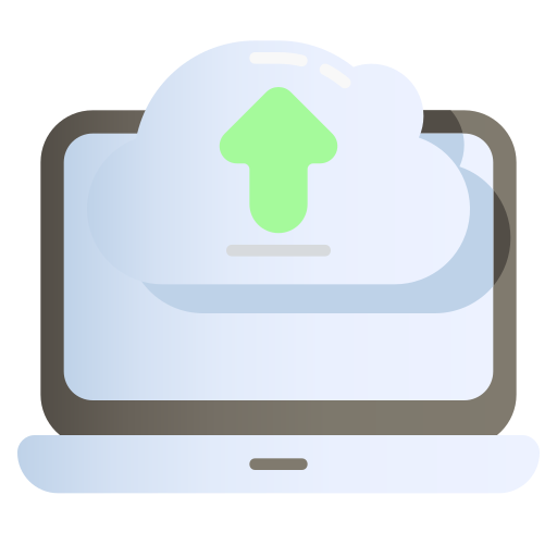 アップロード Generic Flat Gradient icon