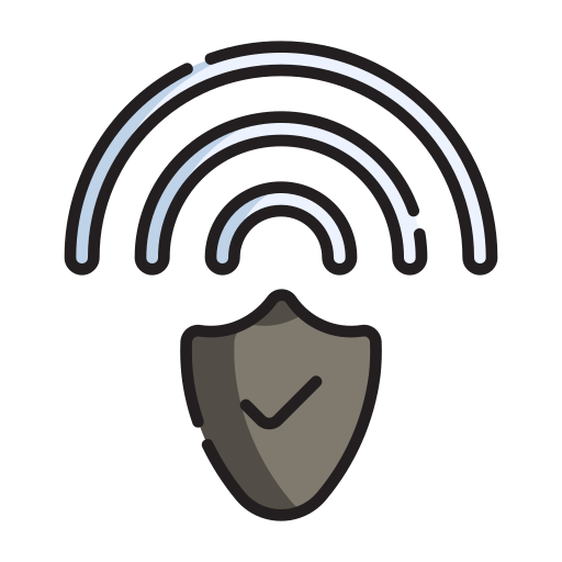 señal wifi Generic Outline Color icono