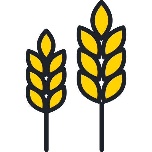 roślina pszenicy Generic Outline Color ikona