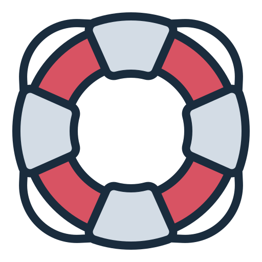 Life saver Generic Outline Color icon