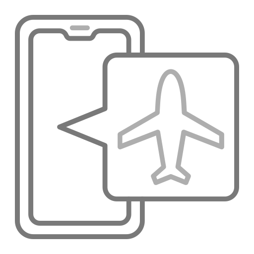 비행기 모드 Generic Grey icon