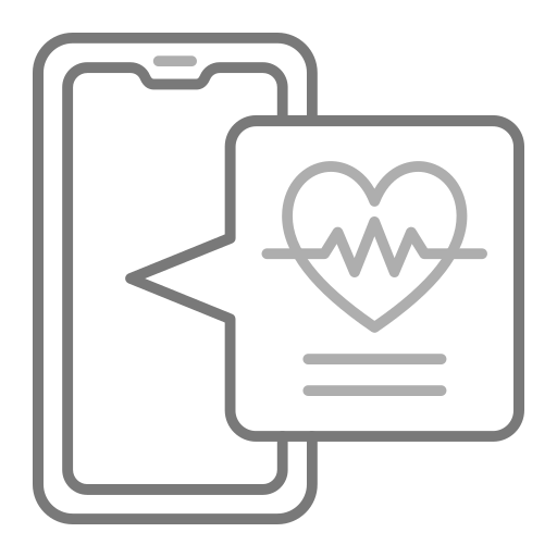 Heart rate Generic Grey icon