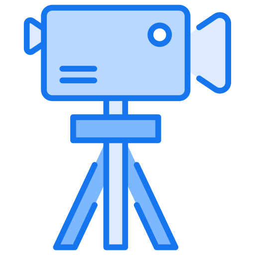 câmera de vídeo Generic Blue Ícone