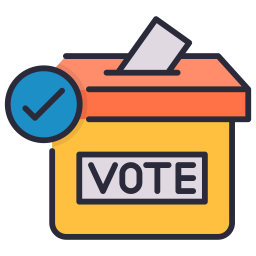 Voting Generic Outline Color icon