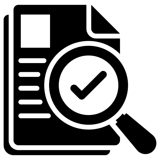 zoek bestand Generic Glyph icoon