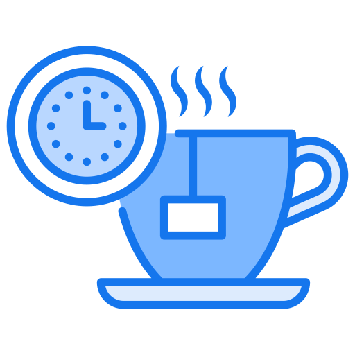Tea time Generic Blue icon