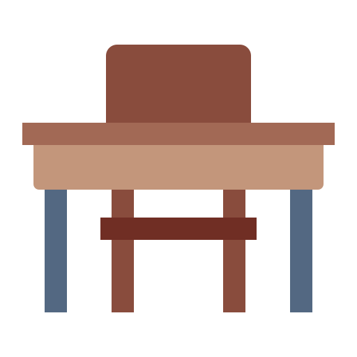 chaise de bureau Generic Flat Icône