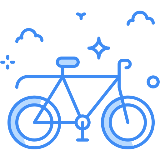bicicleta Generic Blue icono