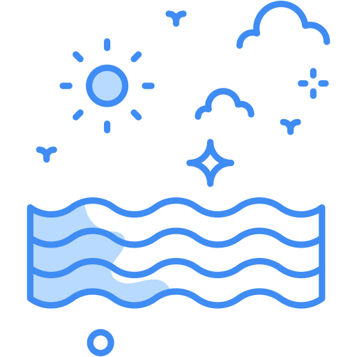 바다 Generic Blue icon