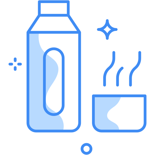 garrafa térmica Generic Blue Ícone