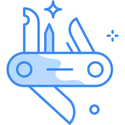 Penknife Generic Blue icon