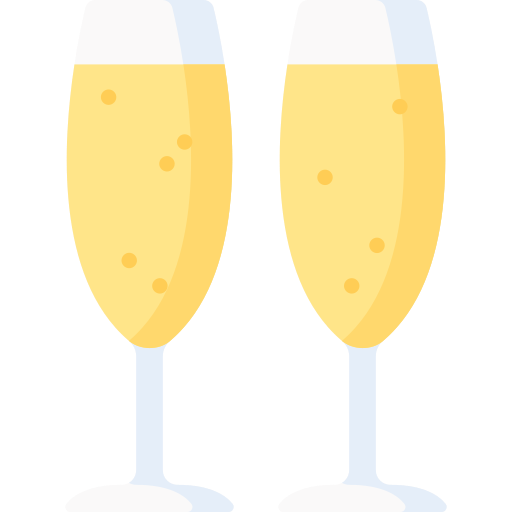champanhe Special Flat Ícone