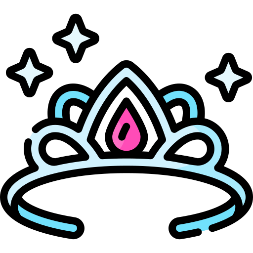 tiara Special Lineal color ikona