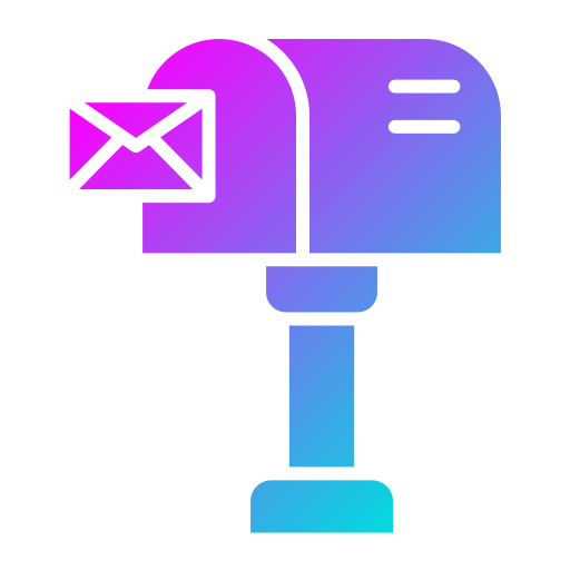 Mailbox Generic Flat Gradient icon