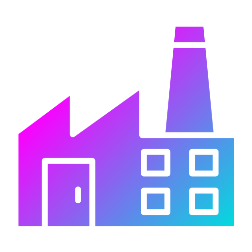 fabriek Generic Flat Gradient icoon