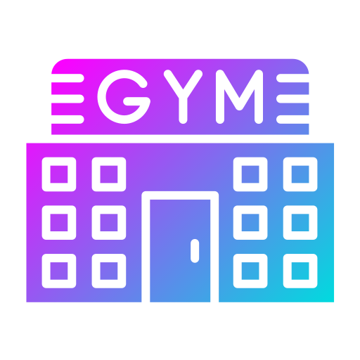 gym Generic Flat Gradient Icône