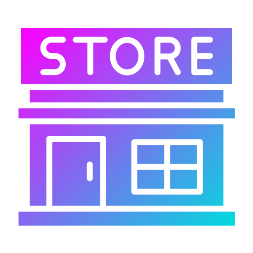 Grocery store Generic Flat Gradient icon