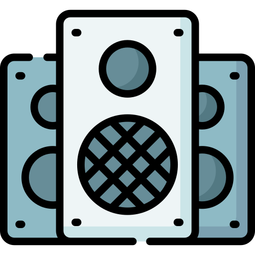 Speakers Special Lineal color icon