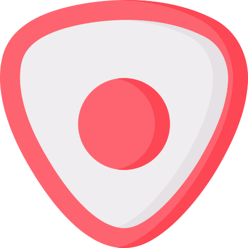 Guitar pick Special Flat icon