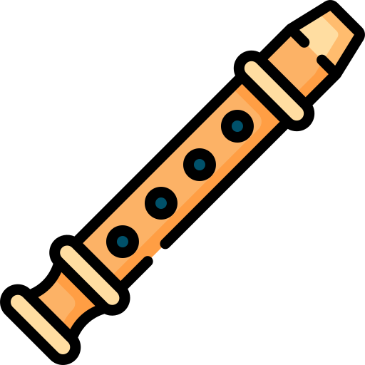 flöte Special Lineal color icon