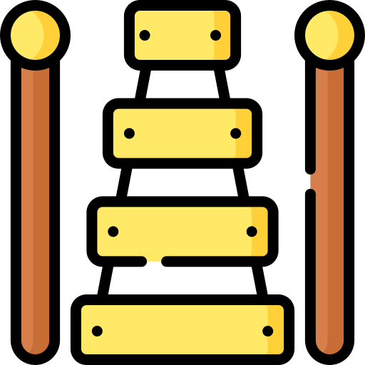 xylophone Special Lineal color Icône