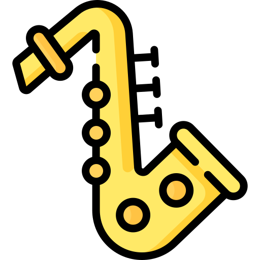 Saxophone Special Lineal color icon