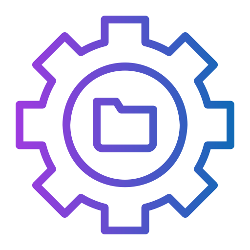 Data Generic Gradient icon