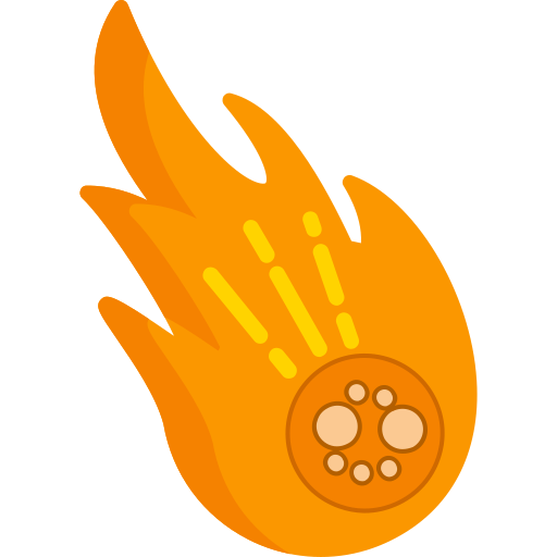 Meteor Generic Flat icon