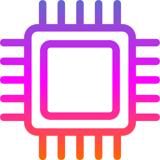 zentralprozessor Generic Gradient icon