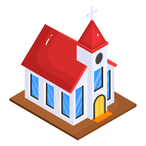 Church Generic Isometric icon