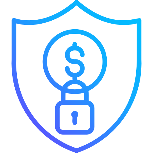 Payment security Generic Gradient icon