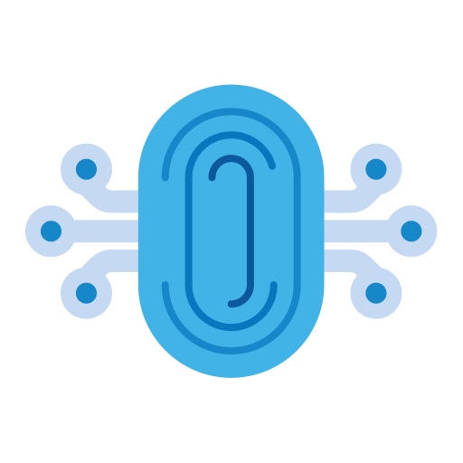 Fingerprint identification Generic Flat icon