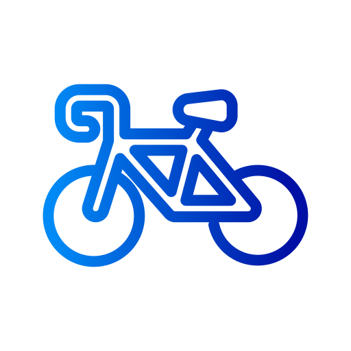 fiets Generic Gradient icoon