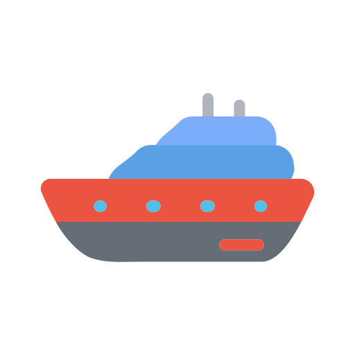 transbordador Generic Flat icono