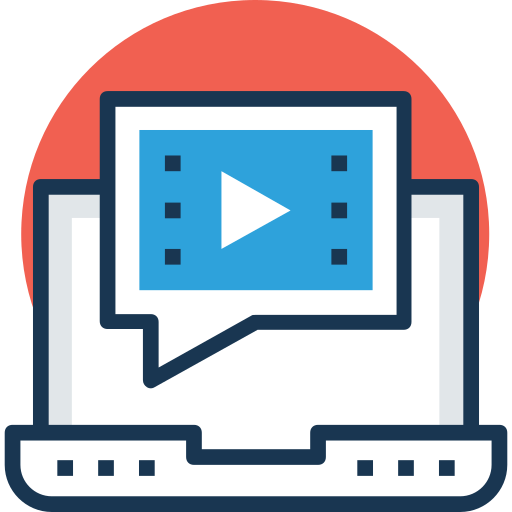 video-chat Prosymbols Lineal Color icon