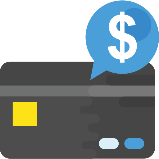 Credit card Flat Color Flat icon