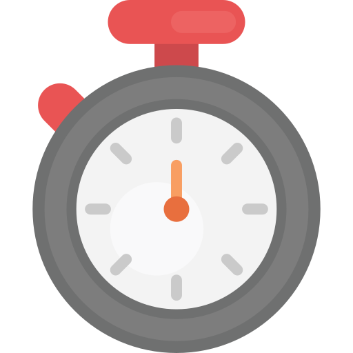 Stopclock Flat Color Flat icon