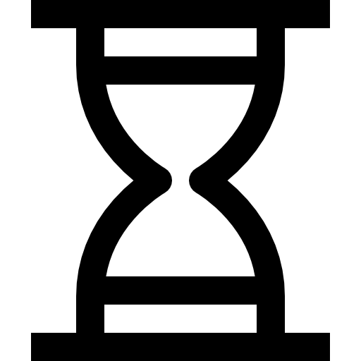 clessidra Super Basic Straight Outline icona