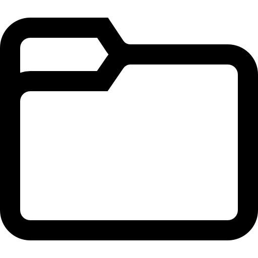폴더 Super Basic Straight Outline icon