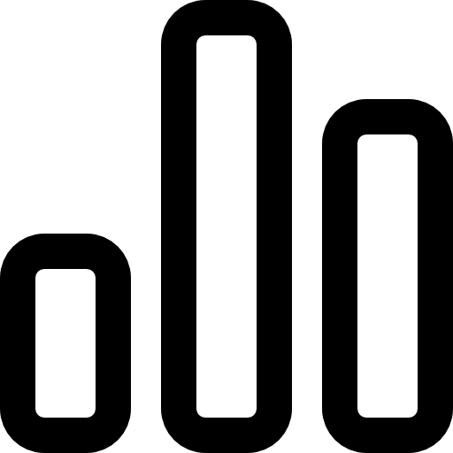 balkendiagramm Super Basic Straight Outline icon