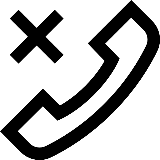 전화 Super Basic Straight Outline icon