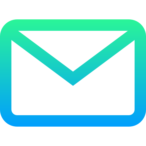 email Super Basic Straight Gradient icon