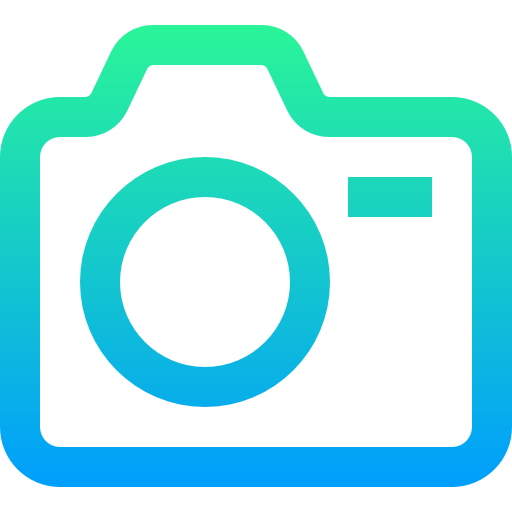 cámara fotográfica Super Basic Straight Gradient icono
