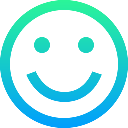 Smile Super Basic Straight Gradient icon
