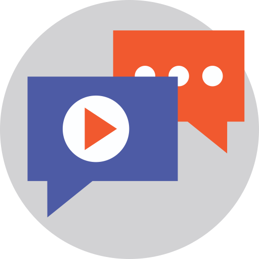 live-chat Prosymbols Flat icon