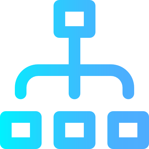 diagrama Super Basic Omission Gradient icono